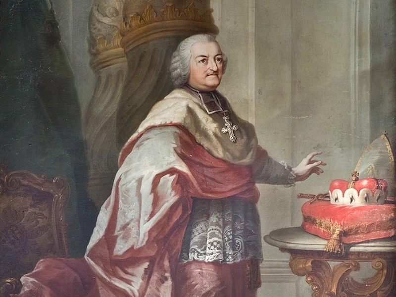 1729-Joseph Antony Adolph - Vescovo di Olomouc Massimiliano di Hamilton